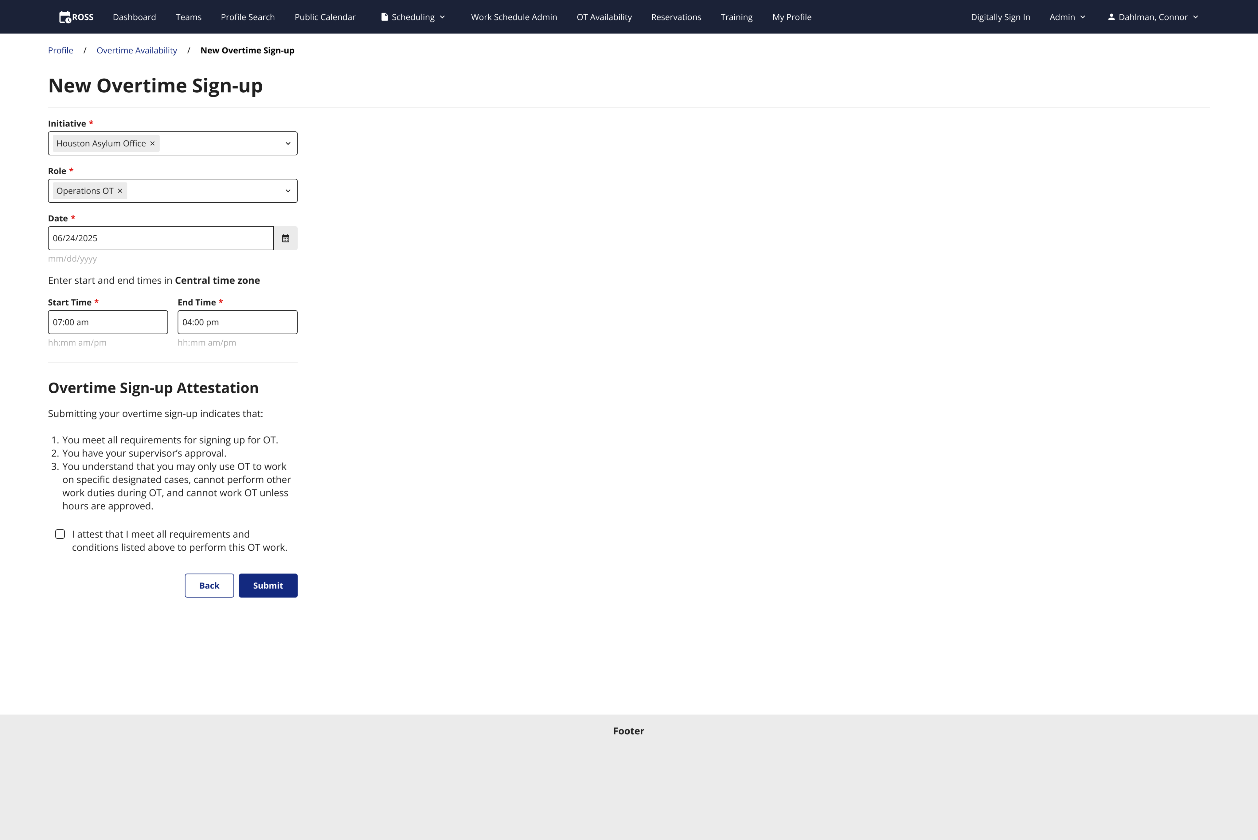 Header image showing a modal over a table